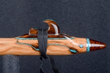 Olive Native American Flute, Minor, Low C#-4, #S2K (1)